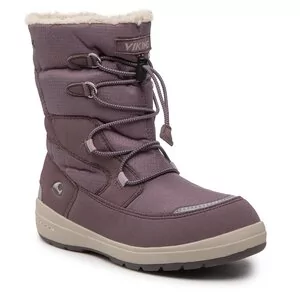 Buty dla dziewczynek - Śniegowce Viking - Haslum Gtx GORE-TEX 3-90965-6209 Plum/Pink - grafika 1