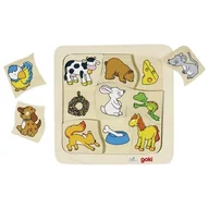 Puzzle - Goki Puzzle Kto co je$27 56880 - miniaturka - grafika 1