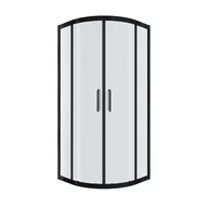 Kabiny prysznicowe - Bravat Kabina prysznicowa Regnum Black 90 x 90  5902701442620 - miniaturka - grafika 1