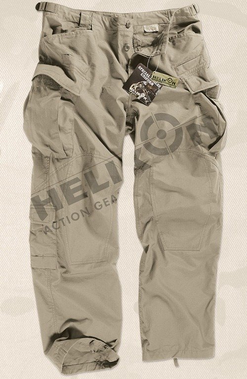 spodnie bojówki SFU TROUSERS COTTON RIPSTOP BEIGE-S