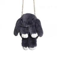 Plecaki - Plecak torebka królik pluszowy - miniaturka - grafika 1