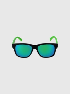 4F Okulary przeciwsłoneczne z powłoką lustrzaną 4FJWSS25ASUNU066-45N Zielony Roz. Uniwersalny - Okulary przeciwsłoneczne - miniaturka - grafika 1