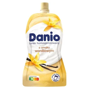 Danio Serek homogenizowany o smaku waniliowym 140 g - Desery mleczne - miniaturka - grafika 1