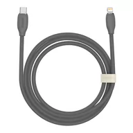 Akcesoria do tabletów i e-booków - Baseus Baseus USB-C Lightning Jelly 20W 2m czarny CAGD020101 - miniaturka - grafika 1