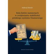 Podręczniki dla szkół wyższych - Wydawnictwo Uniwersytetu Gdańskiego Rola listów zastawnych w zwiększaniu stabilności.. Andrzej Dżuryk - miniaturka - grafika 1