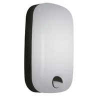 Lampy ogrodowe - Kinkiet ABEL 4355 LED 15W 3000-6500K IP54 z czujnikiem ruchu czarny biały - miniaturka - grafika 1