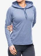 Bluzy sportowe damskie - Bluza z kapturem damska Helly Hansen Verglas Light Hoodie - ocean - miniaturka - grafika 1