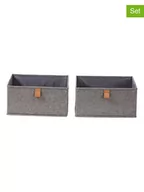 Pudła i pojemniki do przechowywania - STORE IT Organizery (2 szt.) w kolorze szarym - 30 x 15 x 30 cm - miniaturka - grafika 1