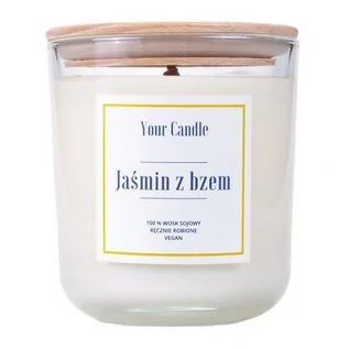 Świece - YOUR CANDLE (ŚWIECE SOJOWE) ŚWIECA SOJOWA JAŚMIN Z BZEM 210 ml - YOUR CANDLE BP-5904890543195 - grafika 1