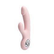Wibratory i masażery - Pretty Love INNY Selene Usb Pink 7 Function Wibrator króliczek 121E706 - miniaturka - grafika 1