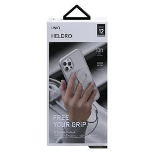 UNIQ etui Heldro iPhone 12/12 Pro 6,1" biały/natural frost Antimicrobial - Etui i futerały do telefonów - miniaturka - grafika 14