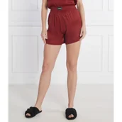 Piżamy damskie - Hugo Bodywear Szorty od piżamy SATINOIR_SHORTS | Regular Fit - miniaturka - grafika 1