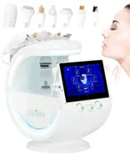 Pozostałe urządzenia kosmetyczne - Hydradermabrazja oczyszczanie wodorowe infuzja tlenowa analizator skóry 9w1 peeling kawitacyjny kombajn - miniaturka - grafika 1