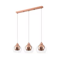 Lampy sufitowe - Clara - lampa wisząca różowe złoto 337503-31 - miniaturka - grafika 1