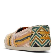 Moda i Uroda OUTLET - TOMS Damskie mokasyny Alpargata Cloudbound płaskie, Mango paski Global Woven, 35.5 EU - miniaturka - grafika 1