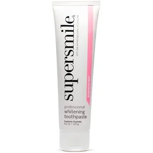 SUPERSMILE Rosewater Mint - Wybielająca pasta do zębów i koron, NOWOŚĆ! Pas000256 - Pasty do zębów - miniaturka - grafika 1