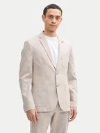 Marynarki męskie - Tom Tailor Marynarka 1045065 Beżowy Regular Fit - miniaturka - grafika 1