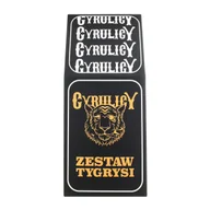 Kosmetyki i akcesoria do pielęgnacji brody - Zestaw kosmetyków do brody w ozdobnym opakowaniu "Tygrysi" - miniaturka - grafika 1