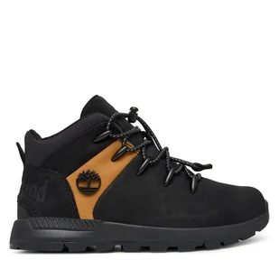 Trzewiki Timberland Sprint Trekker Mid Bungee Trainer TB0A6BXDEMJ1 Czarny - Buty dla chłopców - miniaturka - grafika 1