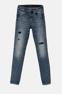 Armani Exchange jeansy damskie kolor niebieski 6DYJ69 Y38EZ - Spodnie damskie - miniaturka - grafika 1