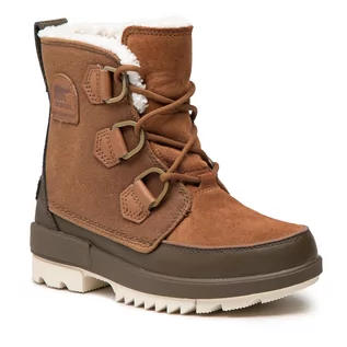 Botki damskie - Sorel Botki Torino II Wp NL4958 Velvet Tan/Olive Green 242 - grafika 1