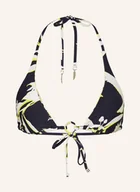Stroje kąpielowe - Seafolly Góra Od Bikini Trójkątnego Birds Of Paradise Dwustronna schwarz - miniaturka - grafika 1