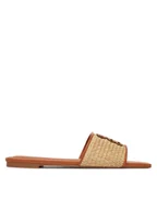 Klapki i japonki damskie - Nine West Klapki SMRL393661 Beżowy - miniaturka - grafika 1