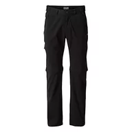 Spodenki męskie - Craghoppers Męskie spodnie trekkingowe Kiwi Pro Conv Trs Czarny 30W Long - miniaturka - grafika 1