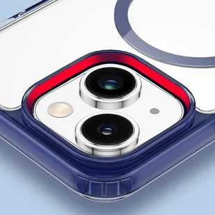 Dux Ducis Clin2 etui iPhone 14 magnetyczny pokrowiec MagSafe niebieskie - Etui i futerały do telefonów - miniaturka - grafika 7