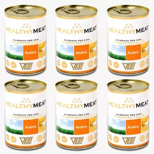 Healthy Meat Kaczka 6x400g monobiałkowa karma psa - Mokra karma dla psów Healthy Meat Kaczka 6x400g monobiałkowa karma psa - Mokra karma dla psów - miniaturka - grafika 1