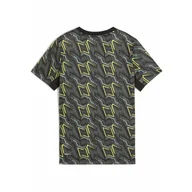 Odzież sportowa dziecięca - Młodzieżowa koszulka Essentials Poly PUMA Black - miniaturka - grafika 1