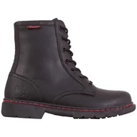 Botki damskie - Buty damskie Kappa Deenish czarno-różowe 242885 1122 czarne - miniaturka - grafika 1