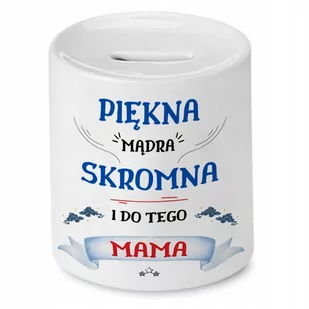 Skarbonka Dla Mamy na Dzień Mamy Urodziny Prezent z Nadrukiem ze Zdjęciem - Skarbonki - miniaturka - grafika 1