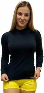 SILUET T-shirt z długim rękawem - damska .XS .czarny - Koszulki sportowe damskie - miniaturka - grafika 1