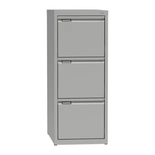 KOVONA Metalowa szafa kartotekowa A4, 3 szuflady, kolor szary G2303 7035/7035 - Szafy biurowe - miniaturka - grafika 1