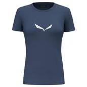 Koszulki i topy damskie - Salewa Damska koszulka Solid Dry W - miniaturka - grafika 1