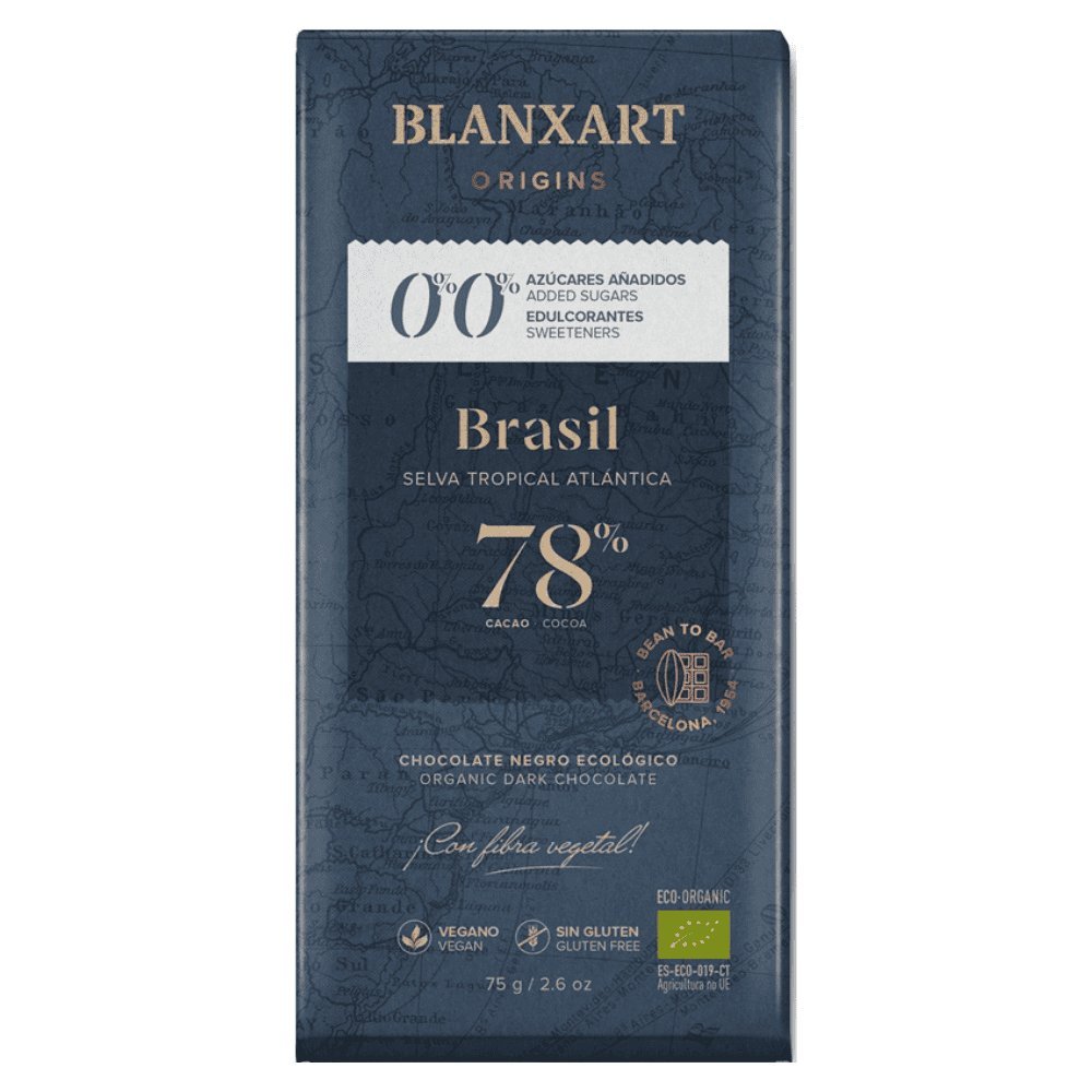 Blanxart czek. ciemna 78% Brazylia bez cukru 75g