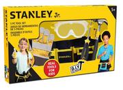 Mały majsterkowicz - Zestaw narzędzi dla dzieci Stanley Jr rękawice pas gogle młotek oraz śrubokręt - miniaturka - grafika 1