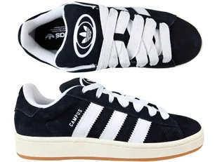 Adidas Campus 00S HQ8708 Buty Damskie Skate Trampki Czarne Białe Skórzane - Trampki damskie - miniaturka - grafika 1