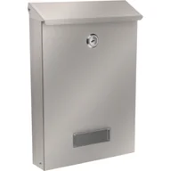Skrzynki na listy - Skrzynka na listy SIENA C5 stal nierdzewna - miniaturka - grafika 1