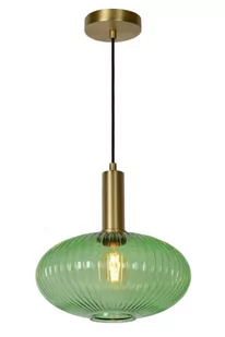 Lucide Maloto 45386/30/33 lampa wisząca zwis 1x40W E27 zielony - Lampy sufitowe - miniaturka - grafika 1