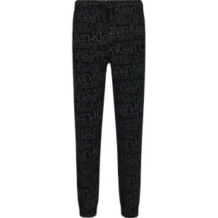 CALVIN KLEIN JEANS Spodnie dresowe | Regular Fit - Spodnie i spodenki dla chłopców - miniaturka - grafika 1