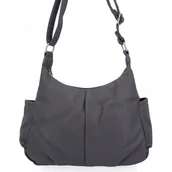 Torebki damskie - Uniwersalna Torebka Listonoszka firmy Herisson 1202L2072 Szara - miniaturka - grafika 1