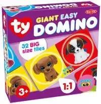 Tactic y Giant Easy Domino 53920 - Gry planszowe - miniaturka - grafika 1