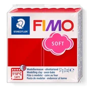 Masy plastyczne - Masa termoutwardzalna Fimo 57g czerwień świąteczna - Staedtler - miniaturka - grafika 1