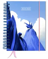 Kalendarze - Kalendarz 2024-2025 MINIMAL tygodniowy A5+ planer książkowy dowolny miesiąc - miniaturka - grafika 1