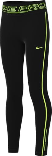 Nike Pro Dri-Fit legginsy ze średnim stanem (dziewczęce), FZ5613