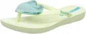 Klapki i japonki damskie - Ipanema Zielone Klapki Japonki Dziecięce 31-32 Żhc - miniaturka - grafika 1
