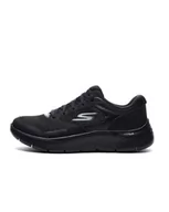 Trampki męskie - Skechers Męskie trampki GO Walk Flex, czarne, 42 EU, Czarny, 43 EU - miniaturka - grafika 1
