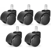 Fotele - Kółka Kauczukowe Do Fotela Obrotowego G2-L49 - miniaturka - grafika 1